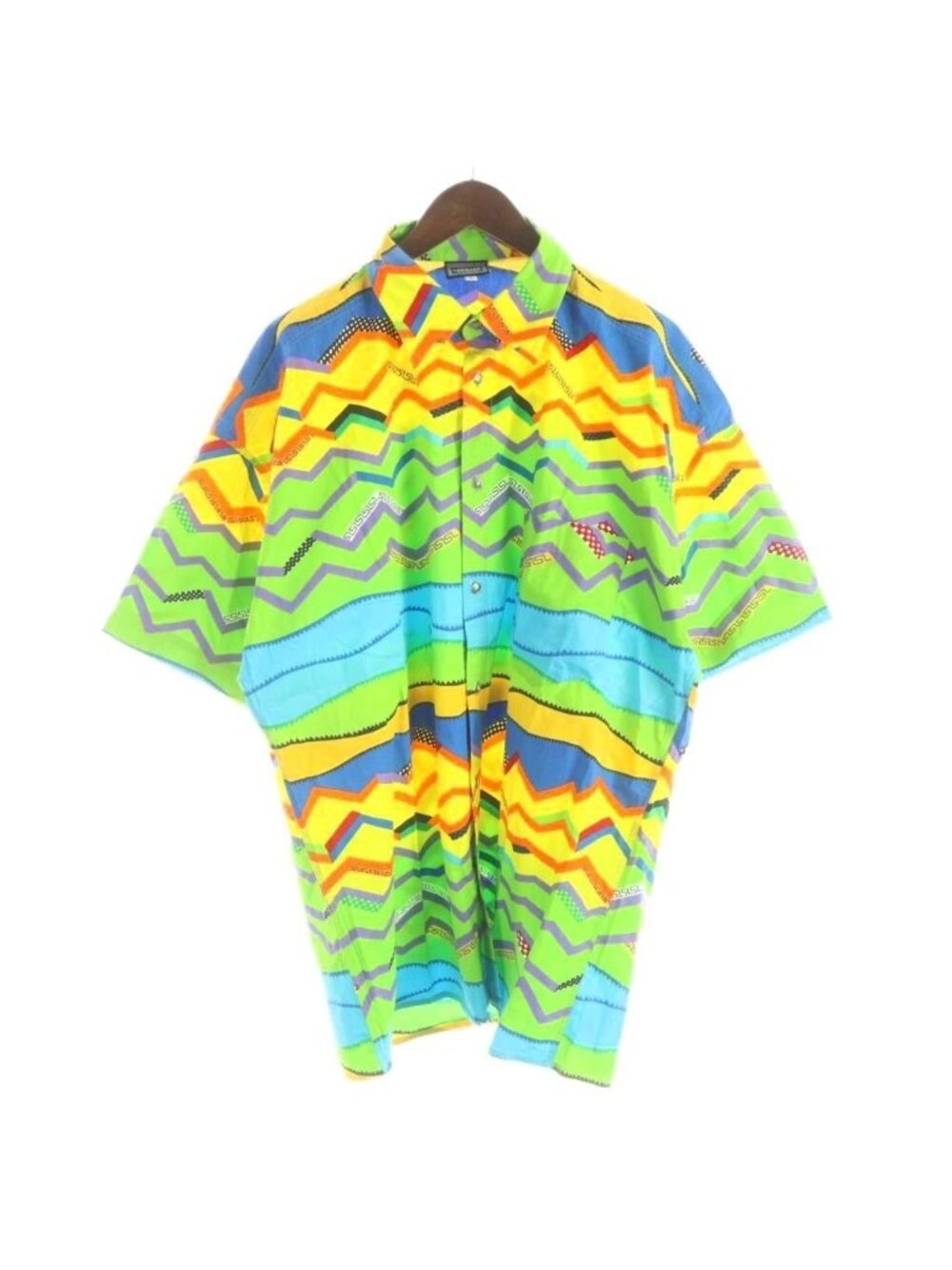 Versace Jeans Couture Casual Shirt Short Sleeve All Pattern Greca Mw